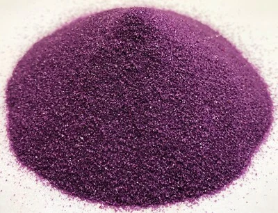 Arena púrpura - ¡Ritual, incienso, salvia, manchas, resina, caldero o arte y artesanía! Foto 1 de 2