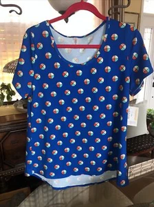 Nueva con etiquetas Camiseta Top LúLaRoe Clásica T Grande Inv420 - Imagen 1 de 4