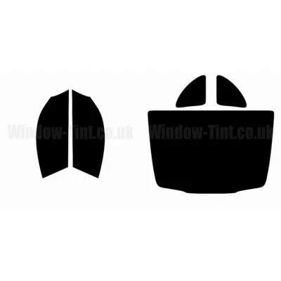 For Porsche Cayman 2006-13 Full Pre Cut Window Tint Kit Front & Rear Car Film - Image 1 of 4