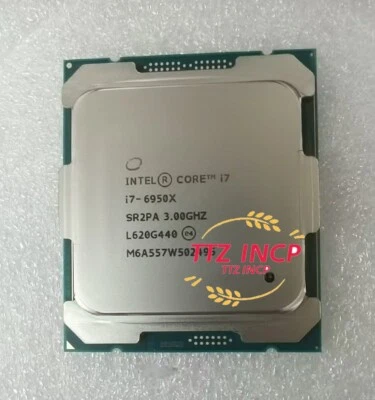 Intel Core i7-6950X CPU Processor LGA2011-3 Extreme Edition SR2PA Up To 3.50 GHz - Bild 1 von 3