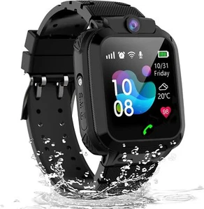 Smartwatch Kinder Telefon Uhr LBS Videoanruf SOS Armbanduhr Für Jungen Mädchen - Bild 1 von 24
