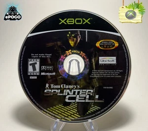 Tom Clancy’s Splinter Cell (Microsoft XBOX) Tested | Disc Only | Shipped Today - Picture 1 of 2