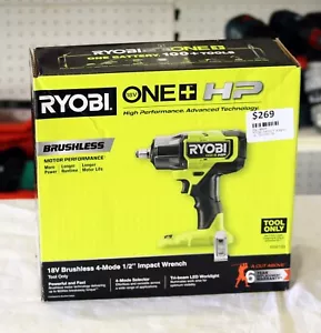 Ryobi 18V ONE+ HP™ ½” Brushless Mid Torque Impact Wrench - Skin Only - RIW18X - Picture 1 of 6