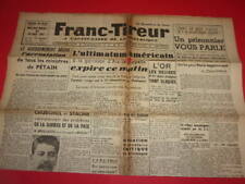 JOURNAL DU 11 Octobre 1944,Combats Libération France,région Est,fronts,(j816)