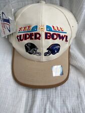 Vintage 1999 Super Bowl XXXIII Denver Broncos vs Atlanta Falcons Hat - NEW