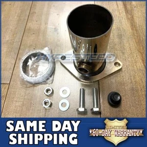 2.5" 2 Bolt Flange Universal Repair Catback Axle Muffler Exhaust Kit+Bolt Gasket - Bild 1 von 6