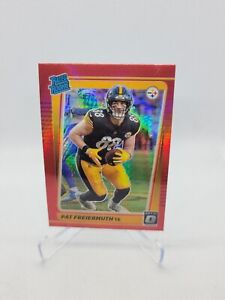 2021 Panini Donruss Optic Pat Freiermuth RED Hyper Prizm Rated Rookie #232 🔥
