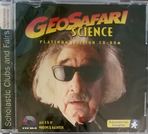 GeoSafari Science Platinum Edition CD ROM Game Windows McIntosh New & Sealed - Picture 1 of 2