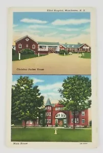 Cartolina Linen Elliot Hospital Manchester New Hampshire - Foto 1 di 2