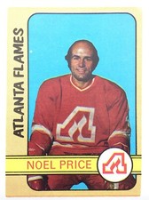 1972-73 Noel Price Atlanta Flames 163 OPC O-Pee-Chee Hockey Card P257