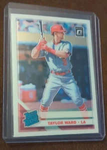 Taylor Ward 🔥 2019 Donruss Optic Rated Rookie #56 Los Angeles ANGELS  RC - Picture 1 of 2