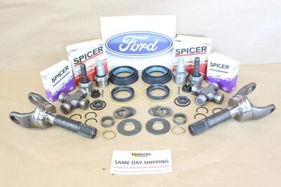 98-04Ford F250 F350 Dana 50 60 4x4 Front Axle Shaft Ball Joint Seal And U Joint  - Image 1 of 4