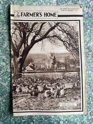 The Farmers Home Magazine 1937 December 7 Downing Street American Christmas Cake - Image 1 of 3