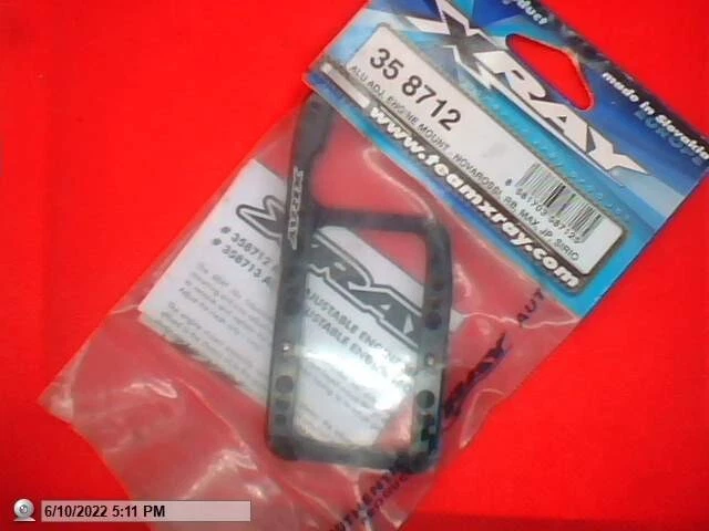 NEW Adjust Engine Mount Alloy suit Xray Part #358712 - Image 1 of 1