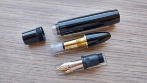 1980's Montblanc 149 Barrel & Nib EF 14K-585 Gold FOR PARTS Vintage VERY RARE - Picture 1 of 11
