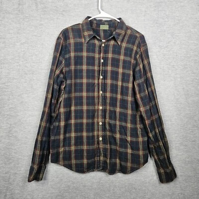 Camisa De Colección CP Tonos Para Mujer Abotonada Cuadros Manga Larga Talla M Foto 1 de 4