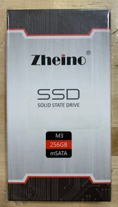 Zheino 256GB SSD M3 mSATA - Picture 1 of 2