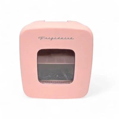 Mini enfriador de bebidas/cuidado de la piel Frigidaire Retro 12 latas rosa EFMIS351-ROSA Foto 1 de 4
