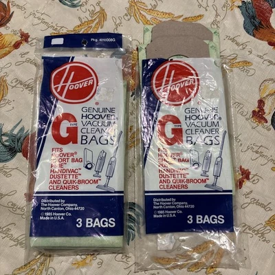 5 Hoover Type G Vacuum Cleaner Paper Bags NOS - Image 1 of 3