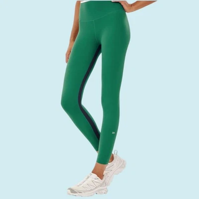 Splits59 Leggings Mujer XL Verde Easton Rigor Cintura Alta 7/8 Largo Nuevo con Etiquetas $138 Foto 1 de 4