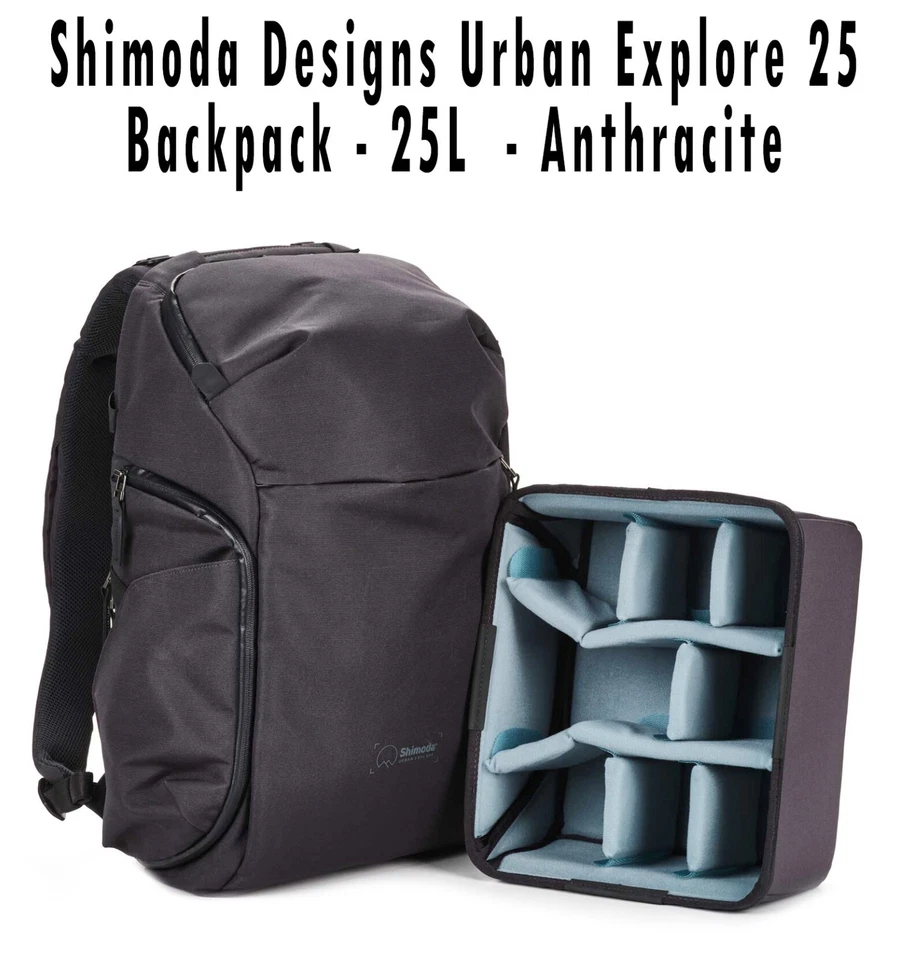 Shimoda Designs Urban Explore 25 Backpack - 25L  - Anthracite - Image 1 of 1