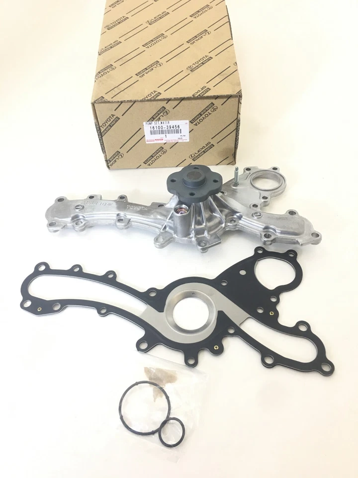 Conjunto de bomba de agua del motor OEM 16100-09442 genuino Toyota Lexus 2005-2018 Foto 1 de 4