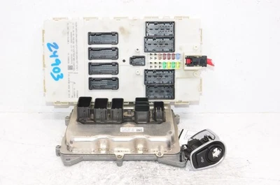 BMW X3 2012 2013 módulo de control del motor ECM con juego de inmovilizador de llaves 2,0 L 920700 Foto 1 de 4