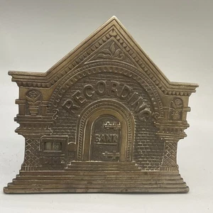 The National Recording Dime Bank Patent 1891 Antique Still Bank - Picture 1 of 5