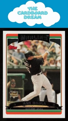 Dan Uggla 2006 Topps #631 RC Rookie Florida Marlins Baseball Card - Image 1 of 2