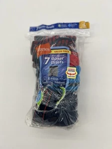 Hanes Boys Boxer Briefs 6 Pack Comfort Flex L 14-16 - Picture 1 of 2