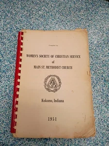  Woman's Society of Christian Service Of Main Street Methodist Church 1951 IND. - Picture 1 of 16