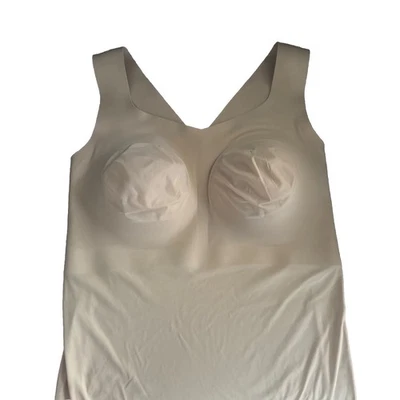 Women's EVELYN BOBBIE Beige Defy Bra Tank Size L - Image 1 of 4