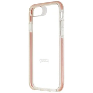 ZAGG Piccadilly Series Hard Case for Apple iPhone 8/7/6s/6 - Clear/Rose Pink - Picture 1 of 4