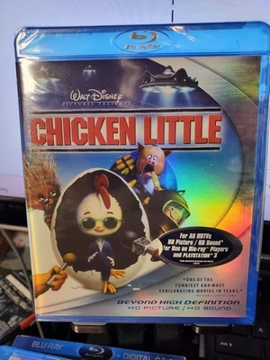 Chicken Little (Blu-ray Disc, 2007 Release) Disney New & Sealed Foto 1 de 2