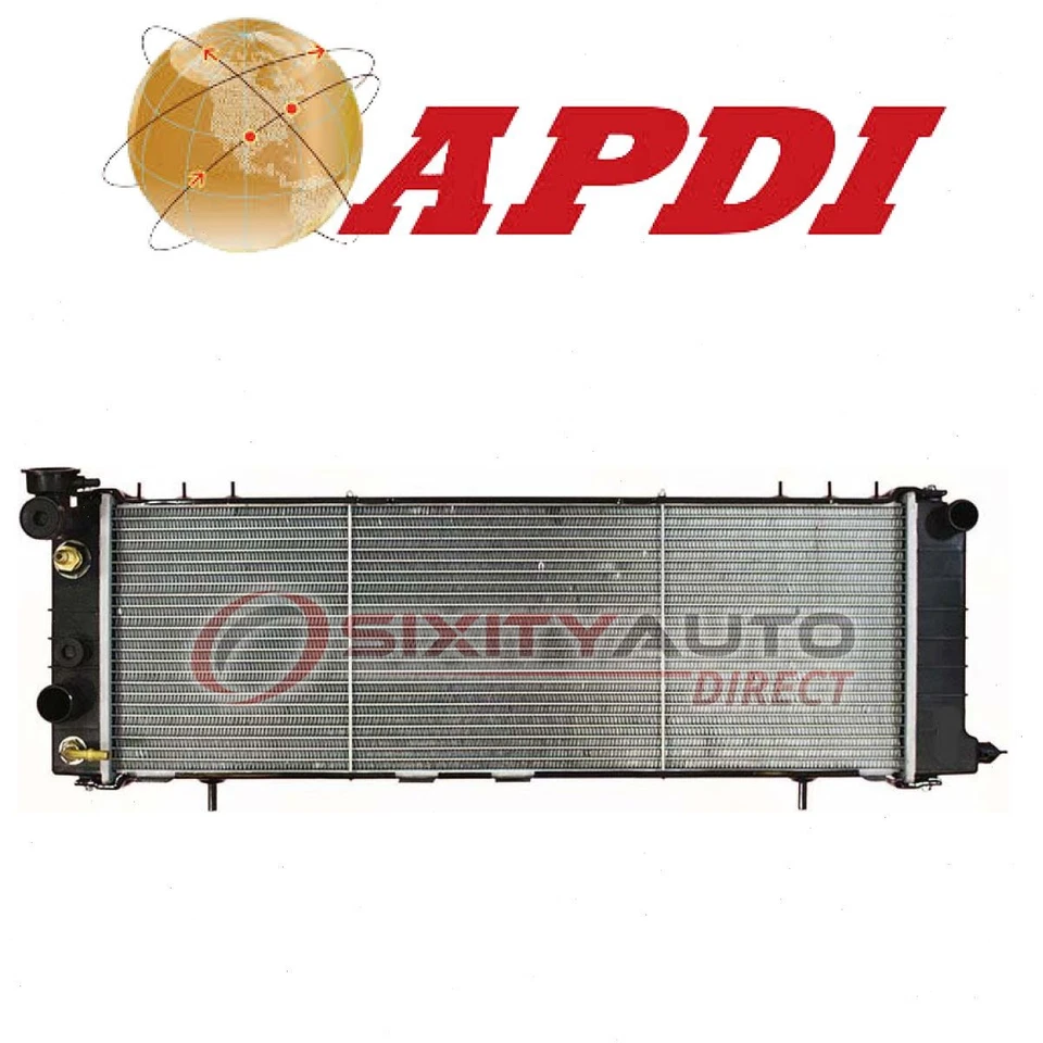 APDI Radiator for 1991-2001 Jeep Cherokee - Cooler Cooling Antifreeze hj Foto 1 de 4