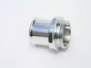 MEZIERE WN0032U Water Neck Polished Fits BB Chevrolet & LS1 & BB Mopar & BB Ford - Picture 1 of 1