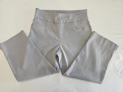 Ruby Rd. grey Strech women pant size 8         P101 - Image 1 of 4