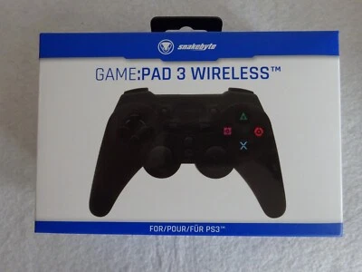snakebyte kabelloser Bluetooth PAD 3 Wireless Game Controller für PlayStation 3 - Bild 1 von 4