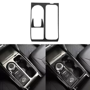 Cubierta de panel de cambio de marchas central de fibra de carbono para Ford Explorer 2020-2023 - Imagen 1 de 18