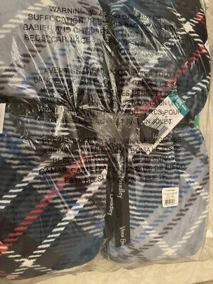 Vera Bradley Cozy Life SNOWY PLAID Throw Blanket 72” X 50” MSRP $85 - Image 1 of 4