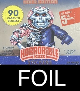FOIL 2020 Mark Pingitore Horrorible Kids 5TH Series U Pick GPK Complete Your Set