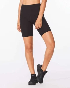 2XU Form Stash Hi-Rise Compression Bike Shorts Black Women's Size XS NEW - Picture 1 of 8