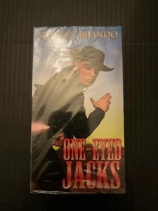 1961 One Eyed Jacks VHS Video Tape Marlon Brando Factory Sealed - Picture 1 of 2