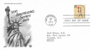 1979 FDC, #1610, $1 Americana Series, Art Craft - Picture 1 of 1