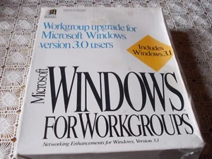 Workgroup upgrade for microsoft windows version 3.0 users emballage d'origine - Photo 1/18