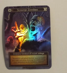 Scourge Zombies FOIL Sorcery Contested Realm Beta NM/M Sorcery TCG Near Mint - Picture 1 of 2