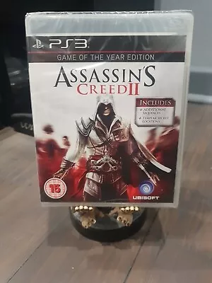 PAL Assassins Creed II 2 Game Of The Year Edition Sony 3 PS3 NEW & SEALED - Image 1 of 4