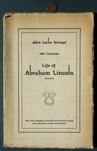 1860 Abraham Lincoln Campaign M.L. Hauser signed 1931 booklet with LMU Tie-in -- - Picture 1 of 1
