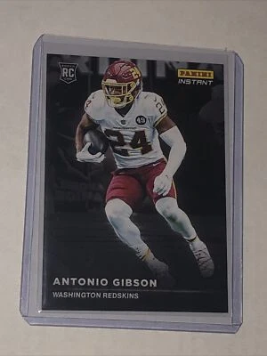 2020 2021 Panini Instant Rookie Spotlight RC /1155 in hand Antonio Gibson - Image 1 of 2