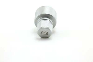 TMAX #43 Wheel Lock Lugnut Anti-theft Nut Screw Removal Socket Key S3055 for BMW - Picture 1 of 3